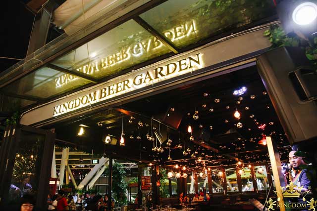 kingdom beer garden