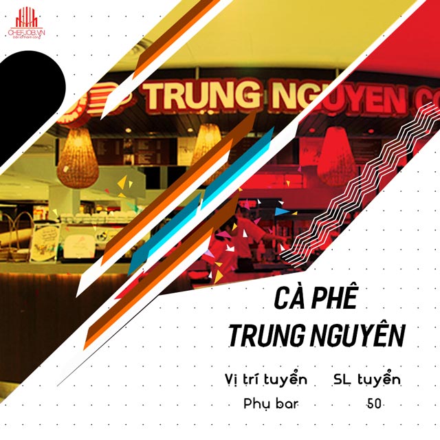 Cà phê Trung Nguyên tuyển dụng