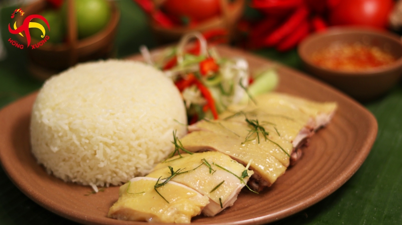 Cơm Gà Hồng Xương 