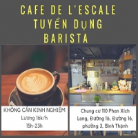 Tuyển Barista không cần kinh nghiệm